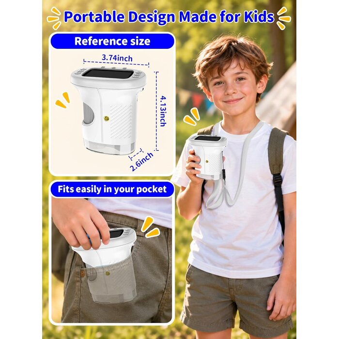 Microscope numérique pour enfants 1000x - Blanc - 26% de remise