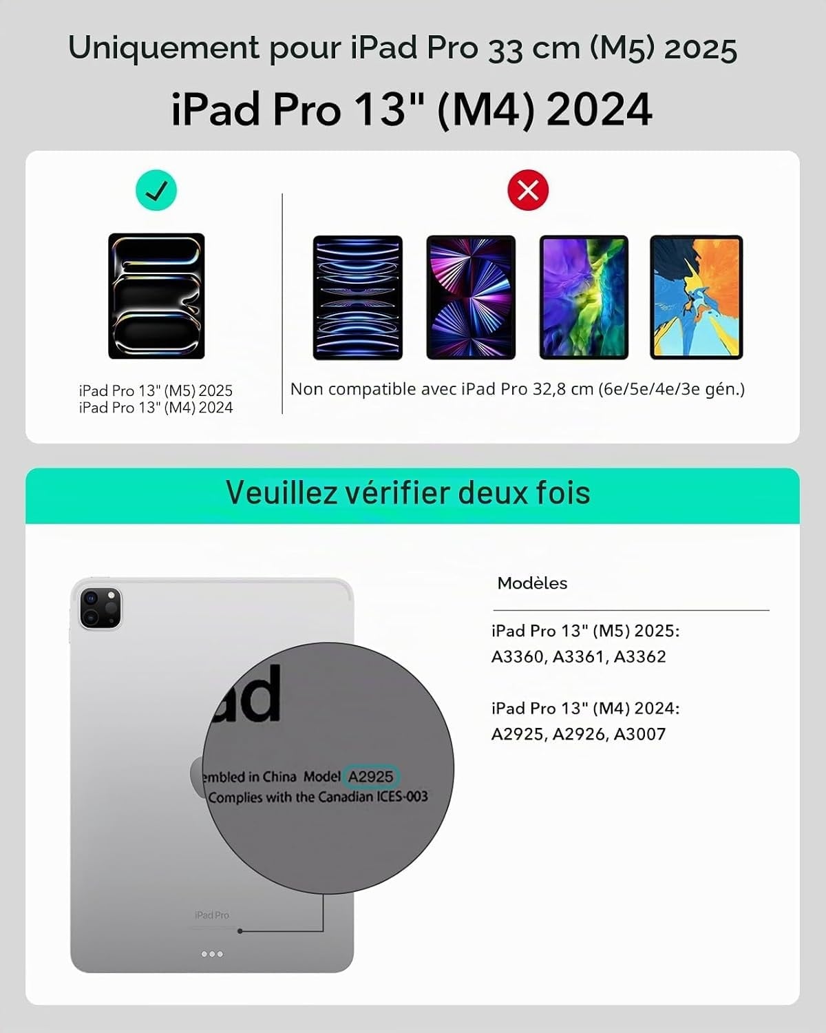 Étui clavier magnétique iPad Pro 13" (M4) - QWERTZ - 35% de remise
