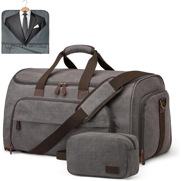 Sac de voyage 2-en-1 convertible 50L - Noir - 33% de remise