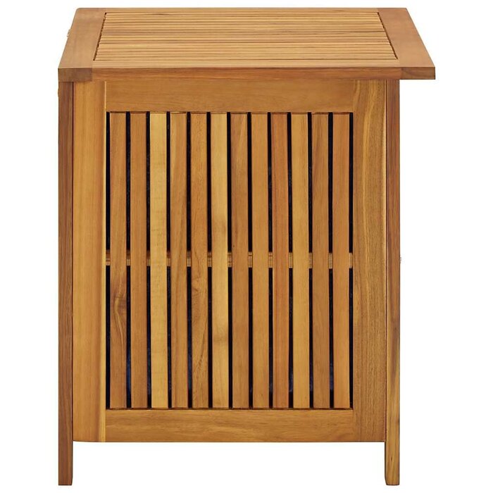 Coffre de jardin en acacia massif 60x50x58 cm - 34% de remise