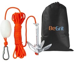 Ancre pliante 0,7 kg pour kayak et jet-ski - Kit complet - 37% de remise