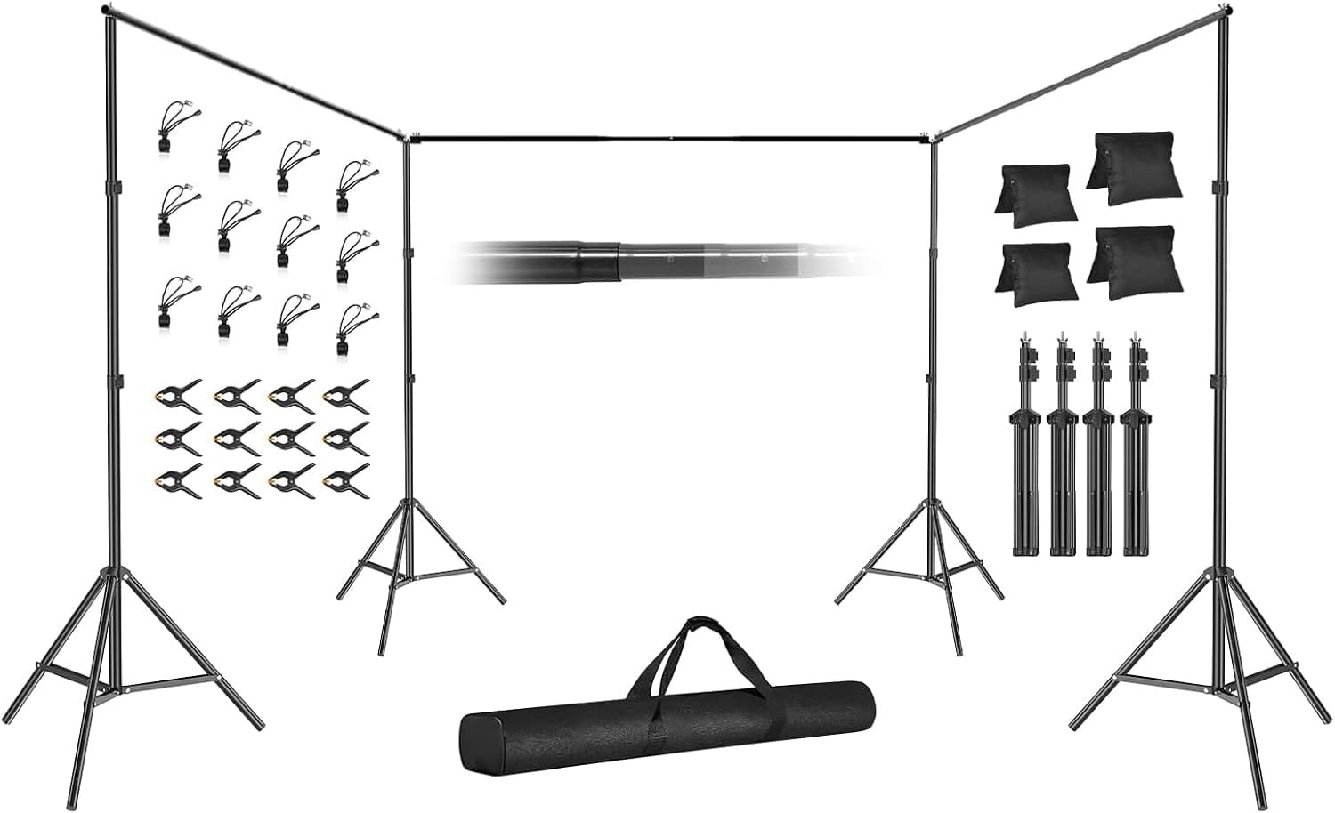 Support de fond studio photo 6m x 2,1m - 34% de remise