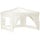 Tonnelle pliante 3x3 m crème - 34% de remise - Occasion
