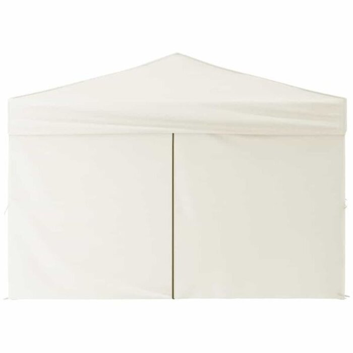 Tonnelle pliante 3x3 m crème - 34% de remise - Occasion