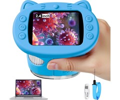 Microscope numérique enfant 1000x - Écran IPS 2,4" - 41% de remise