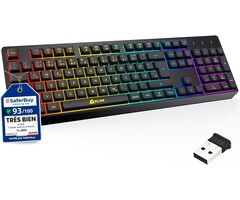 Clavier Gaming sans fil QWERTZ RGB - 45% de remise