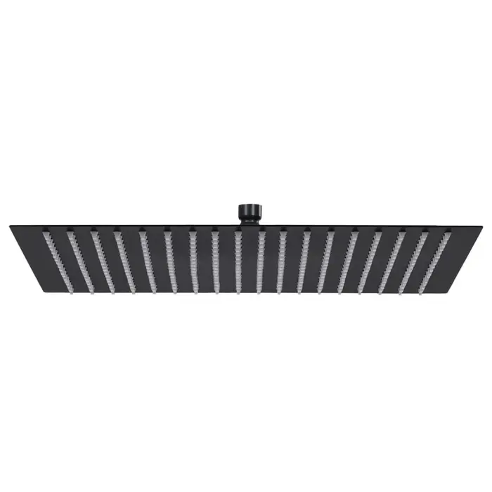 Pomme de douche carrée 50x50 cm noire - 34% de remise