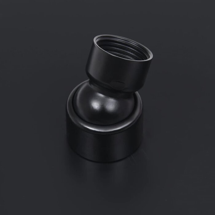 Pomme de douche carrée 50x50 cm noire - 34% de remise