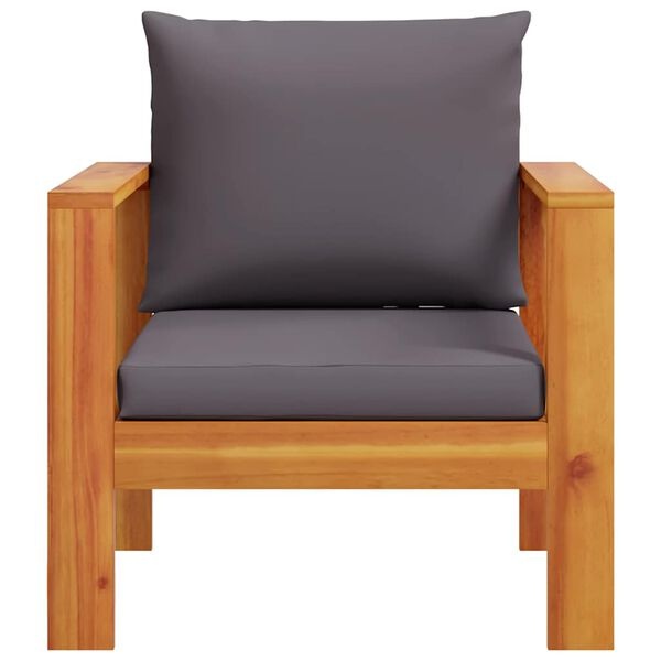 Fauteuil de jardin en bois d'acacia massif - 35% de remise