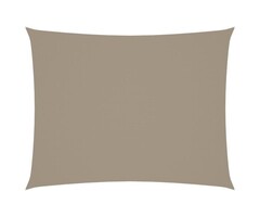 Vidaxl Voile d'ombrage rectangulaire 4x5m Taupe - 51% de remise