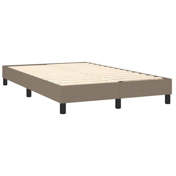 Cadre de lit en tissu taupe 120x200 cm - 34% de remise