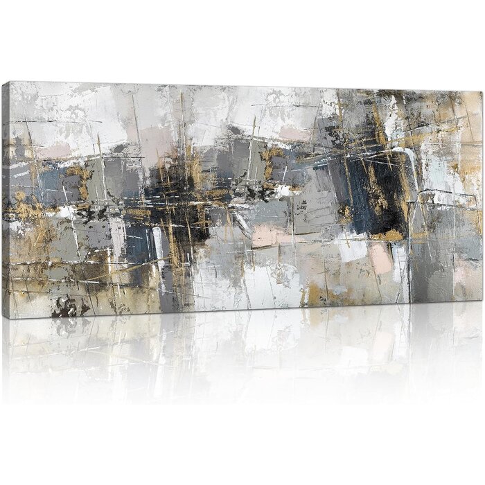 Tableau Arbre de Vie Abstrait 120x50cm - 28% de remise