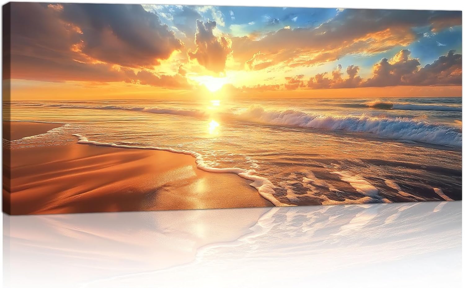 Tableau Arbre de Vie Abstrait 120x50cm - 28% de remise