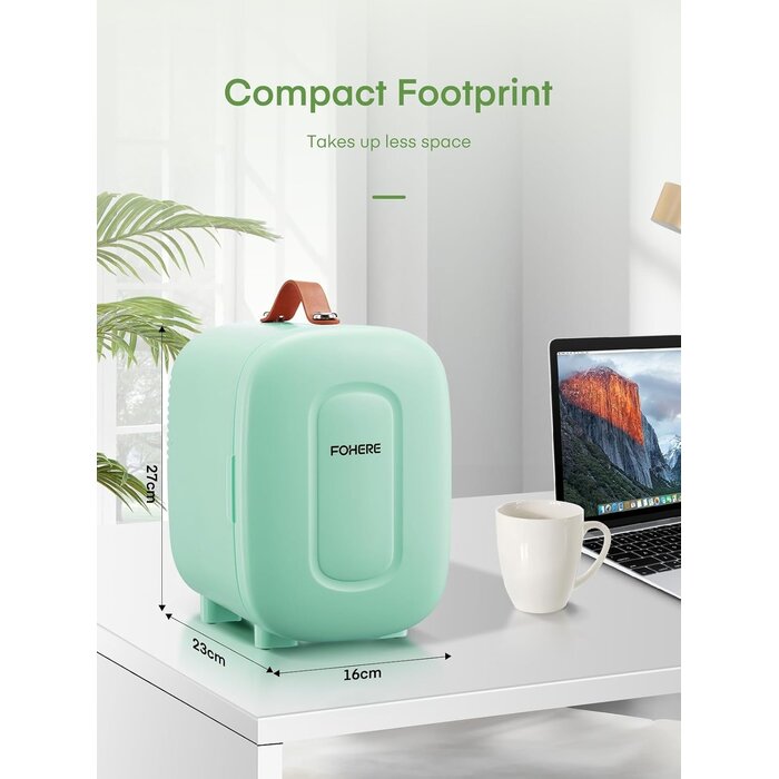 Mini-réfrigérateur portable 5L Vert - 33% de remise