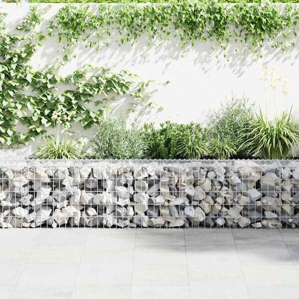 Mur gabion 300x50x50 cm en acier galvanisé - 34% de remise