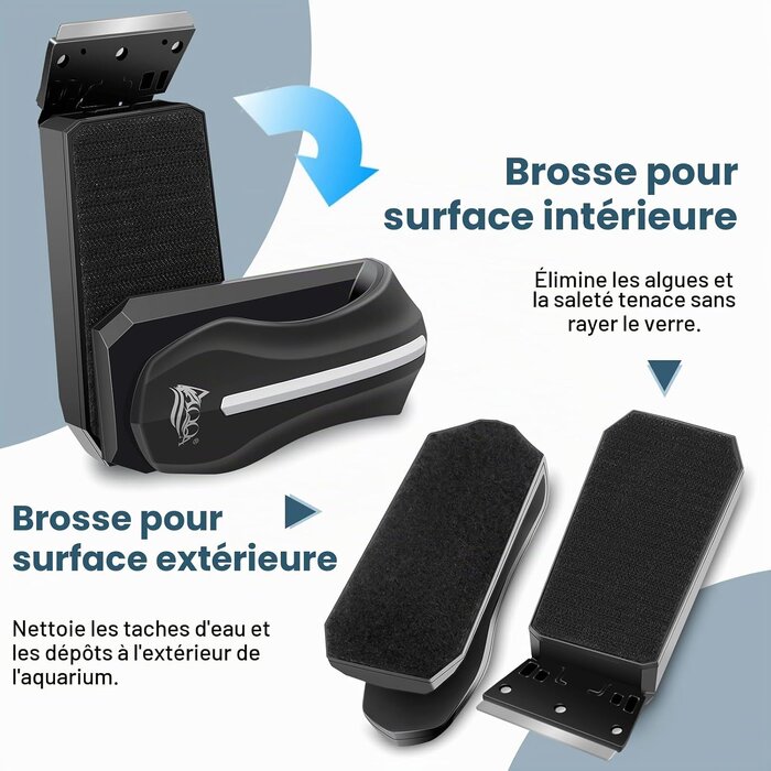Nettoyeur magnétique d'aquarium - 31% de remise