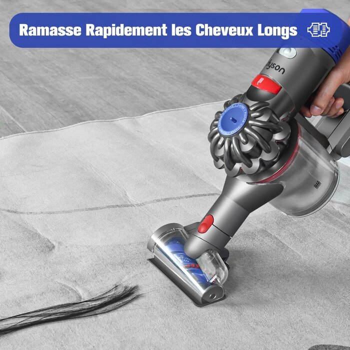 Mini brosse motorisée anti-emmêlement pour Dyson V15 V11 V10 V8 V7 - 32% de remise