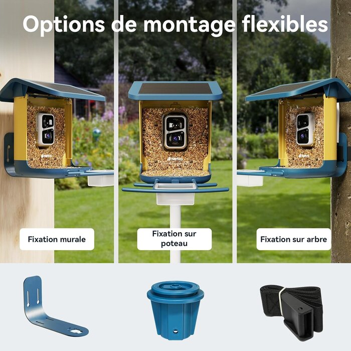 Mangeoire intelligente avec caméra 2K - 34% de remise - Déballé