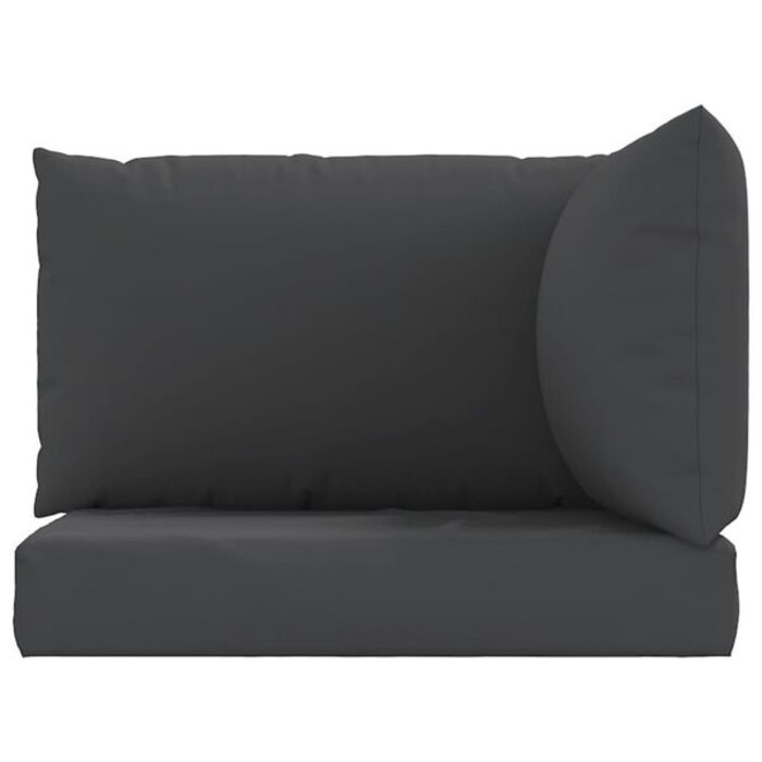 Vidaxl Lot de 3 coussins pour palette - 60 x 60 cm - Noir - 30% de remise