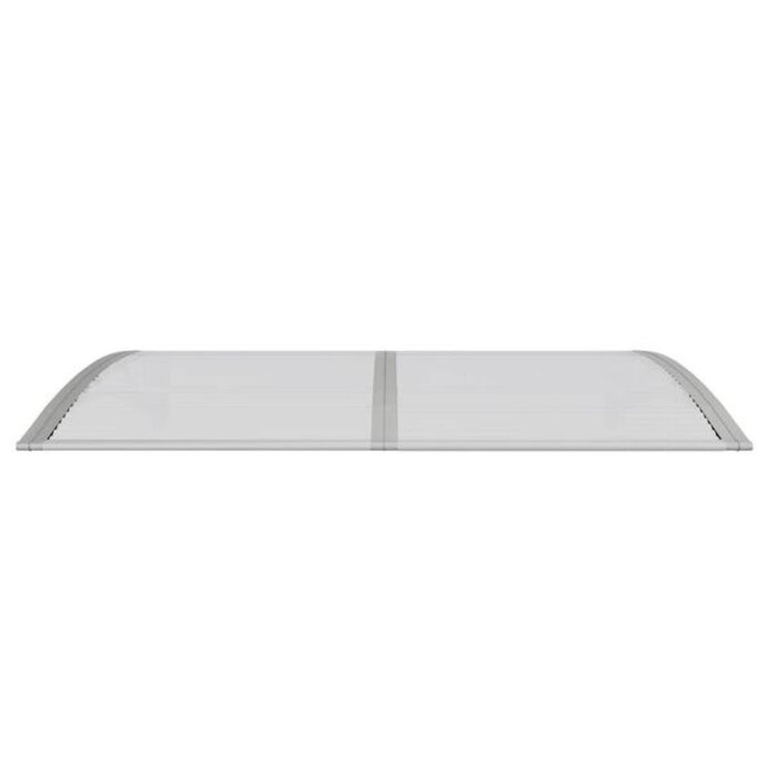 Vidaxl Auvent de porte 150x100 cm gris - 34% de remise - Produit déballé