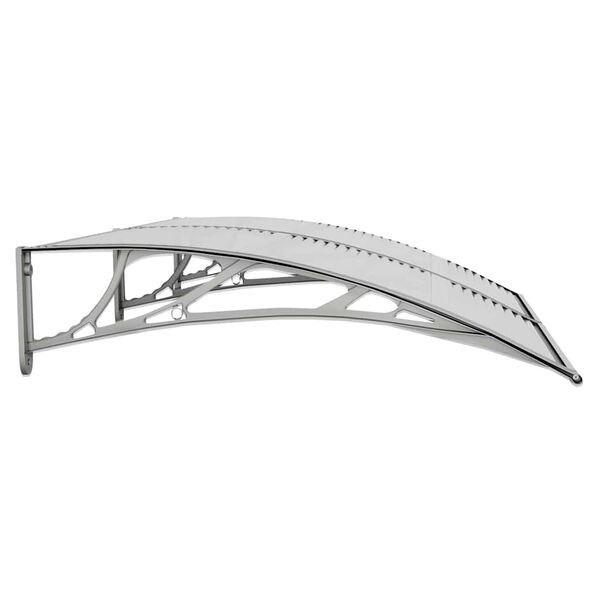 Vidaxl Auvent de porte 150x100 cm gris - 34% de remise - Produit déballé