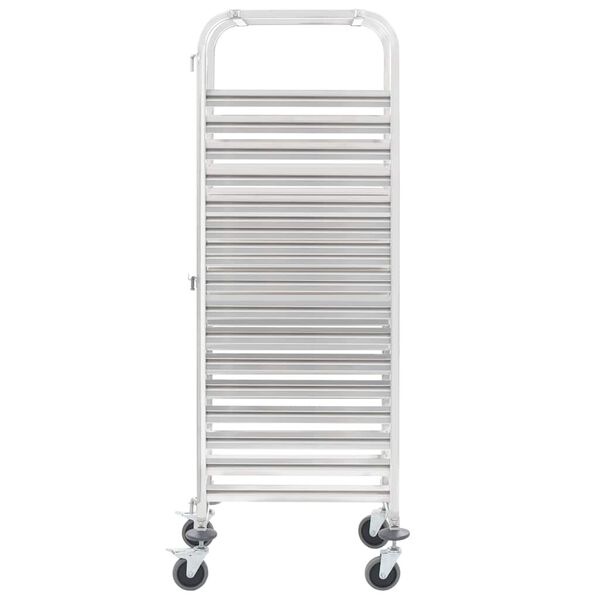 Vidaxl Chariot de cuisine inox 16 niveaux - 35% de remise - Occasion bon état