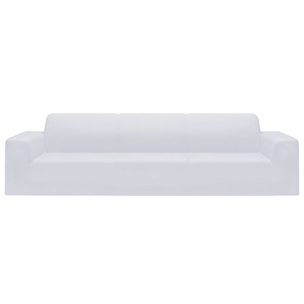 Housse de canapé 4 places blanche extensible - 31% de remise