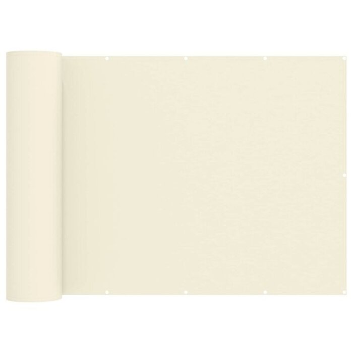 Brise-vue balcon 800x180cm Crème - 33% de remise