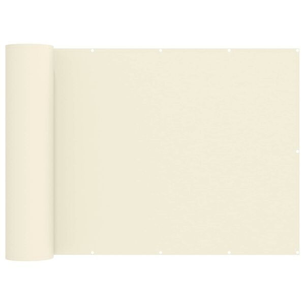 Brise-vue balcon 800x180cm Crème - 33% de remise