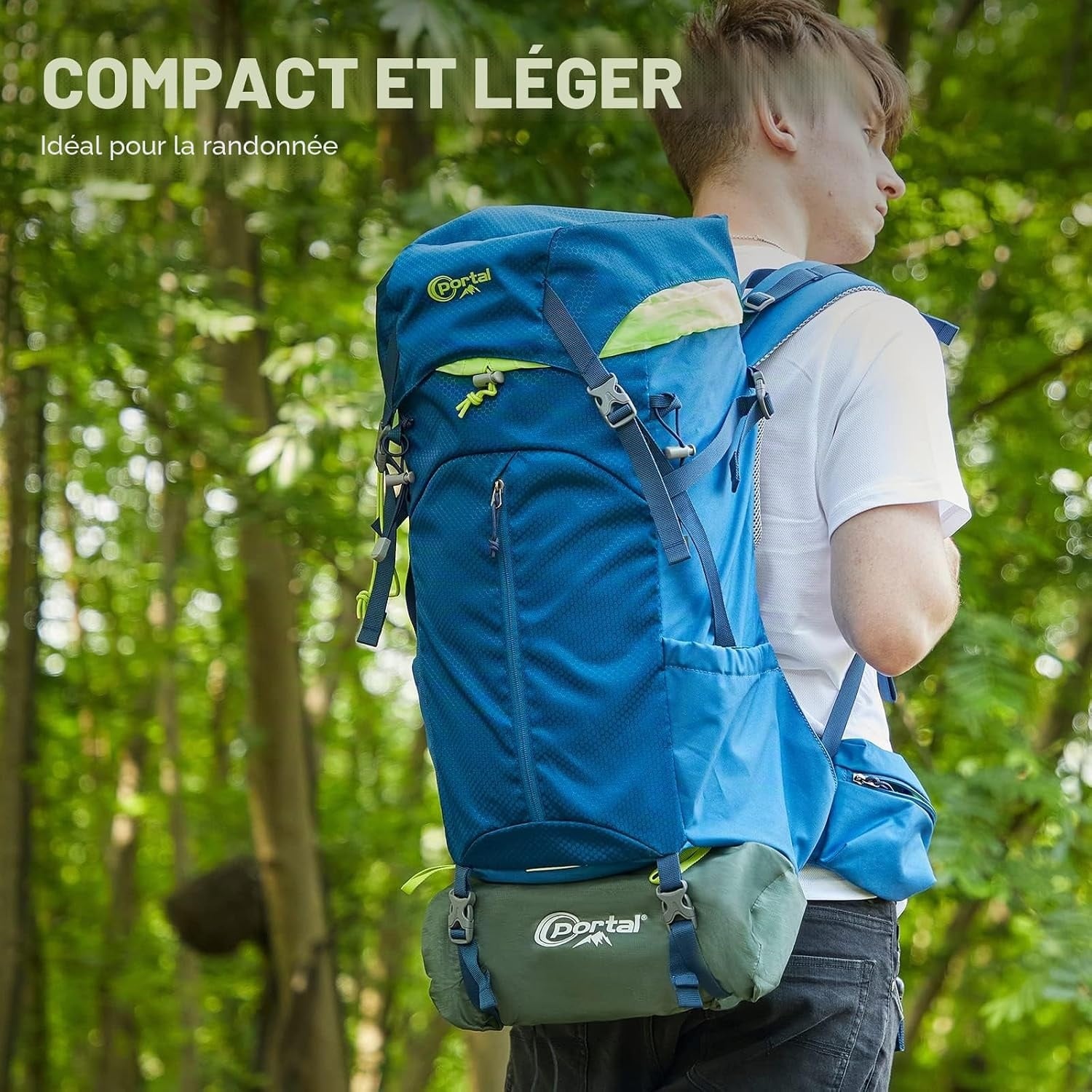 Matelas de camping gonflable 10 cm - Vert Kaki - 32% de remise