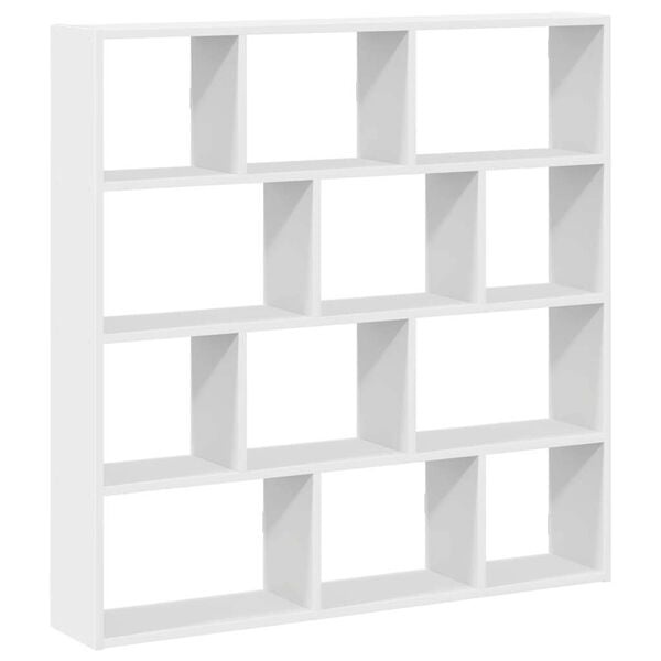 Étagère murale 12 compartiments blanche - 34% de remise