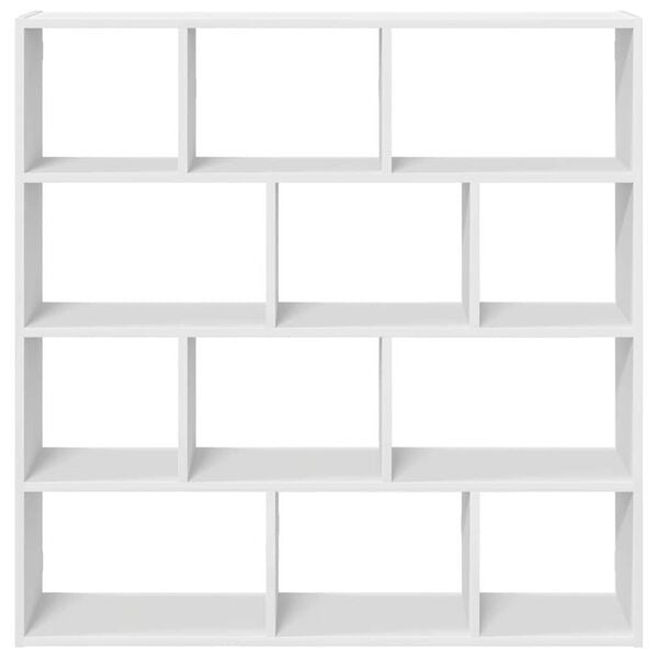 Étagère murale 12 compartiments blanche - 34% de remise