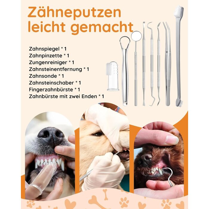 Détartreur ultrasonique pour animaux - 5 modes - 31% de remise