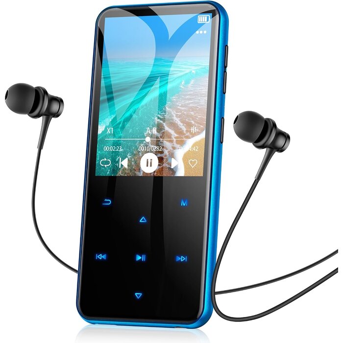 Lecteur MP3 64 Go Rose - Bluetooth 5.3 - 33% de remise - État déballé
