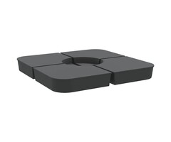 Vidaxl Lot de 4 dalles de lestage 100 kg pour parasol - 46% de remise