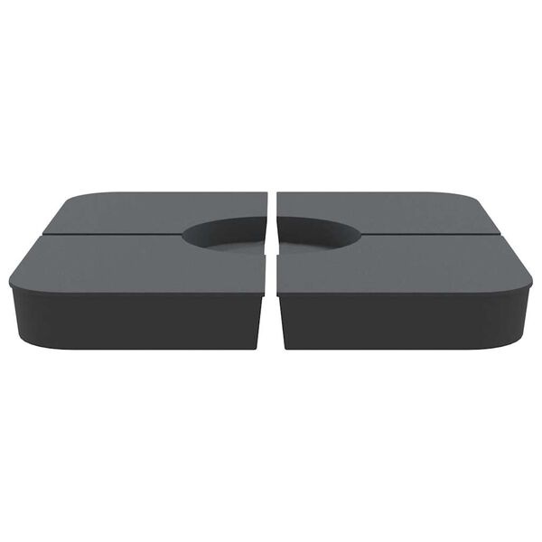 Lot de 4 dalles de lestage 100 kg pour parasol déporté - 34% de remise