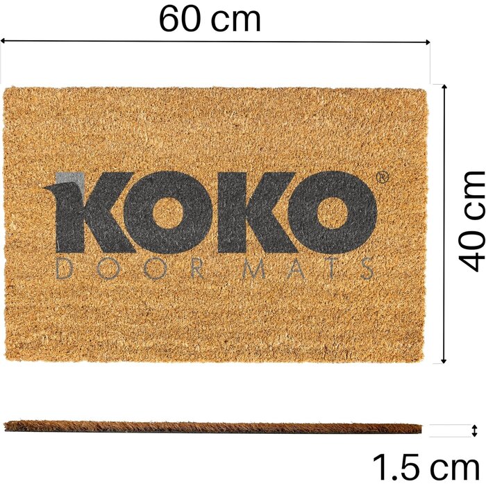 Paillasson fibre de coco This is the Way 60x40cm - 29% de remise