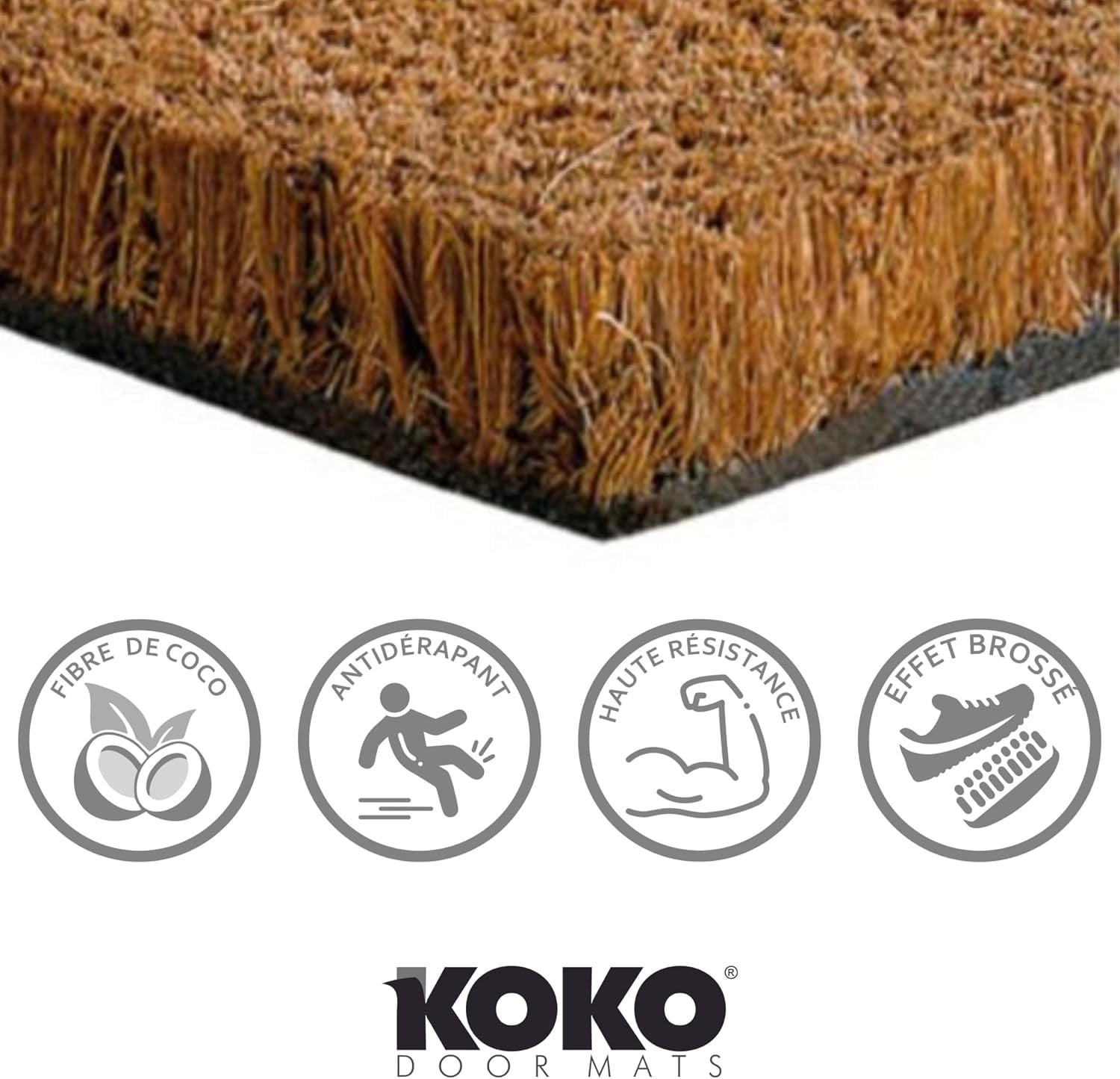 Paillasson fibre de coco This is the Way 60x40cm - 29% de remise