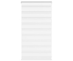 Vidaxl Store jour nuit zébré 75x100 cm blanc - 30% de remise
