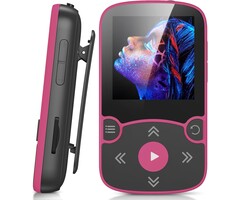 Lecteur MP3 Sport 64 Go Bluetooth 5.3 - Magenta - 44% de remise