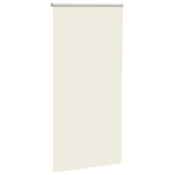 Store enrouleur occultant blanc cassé 70x130 cm - 30% de remise