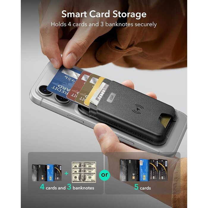 Portefeuille MagSafe avec Localisation Find My et RFID - 32% de remise