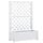 Jardinière avec treillis 100x43x142 cm blanc - 34% de remise