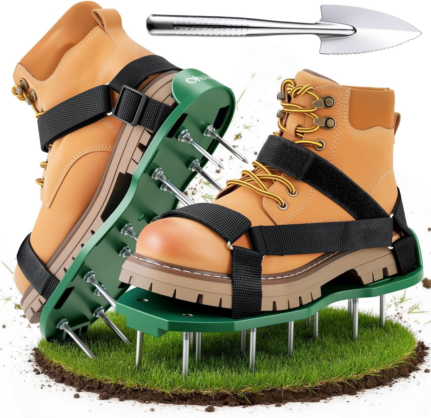 Sandales aératrices pour gazon - Taille universelle - 31% de remise