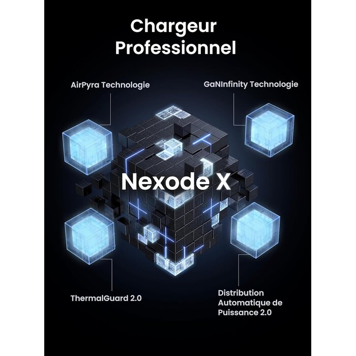 Chargeur rapide USB-C 100W 3 ports - Déballé - 31% de remise