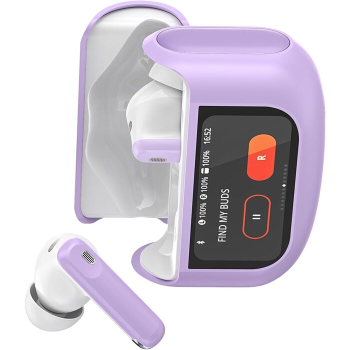 Écouteurs sans fil tactiles - Violet - 31% de remise