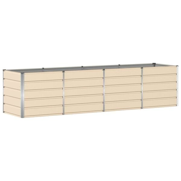 Jardinière en acier ivoire 320 cm - 34% de remise