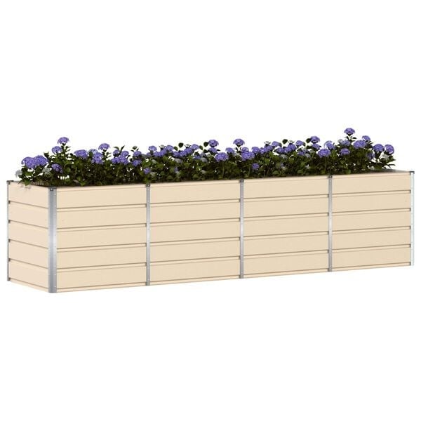Jardinière en acier ivoire 320 cm - 34% de remise