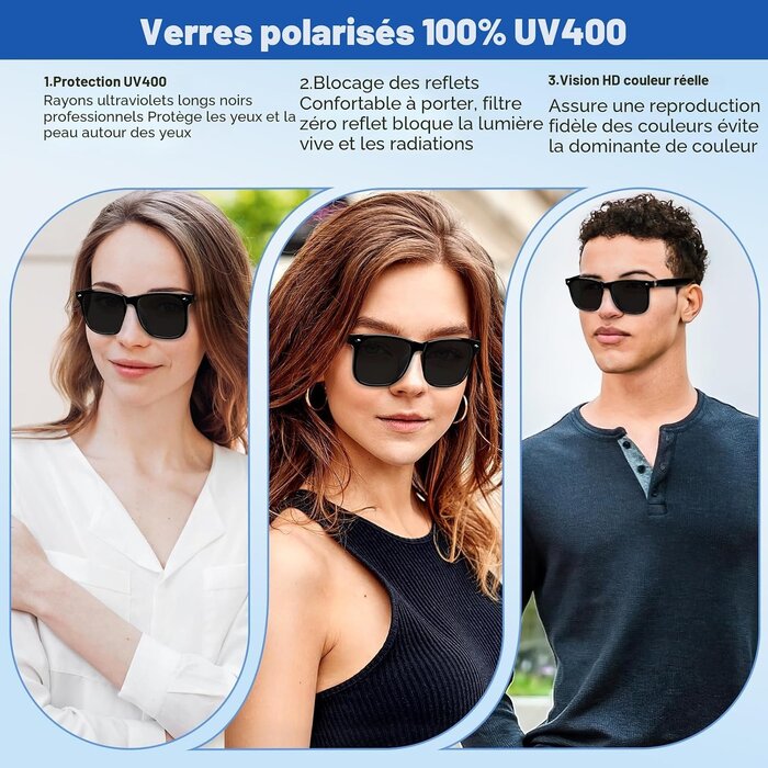 Lunettes Intelligentes Traducteur AI Bluetooth - 32% de remise