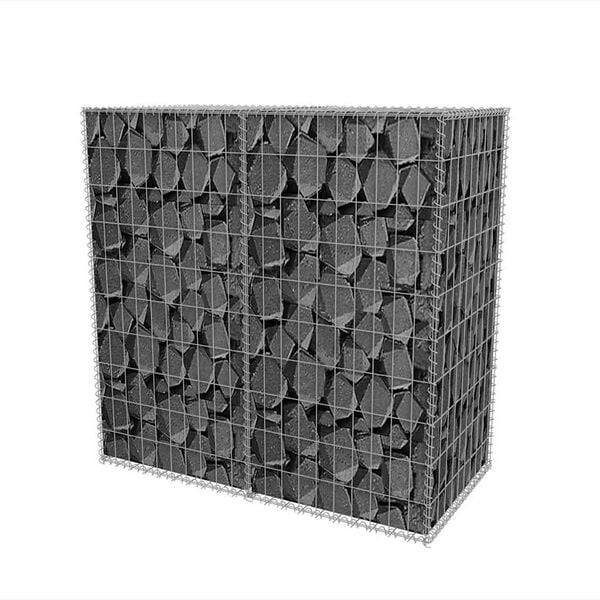 Gabion 100x50x100 cm en acier galvanisé - 33% de remise